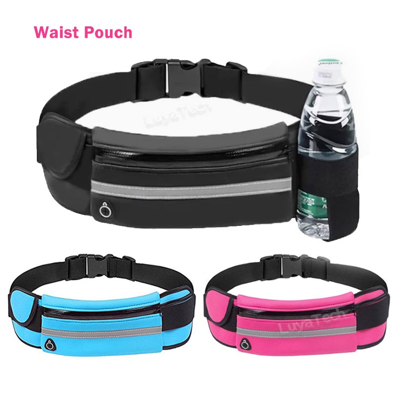 Running Belt Waist Pack 🇸🇬 Water Resistant Runners Belt Fanny Pack ...