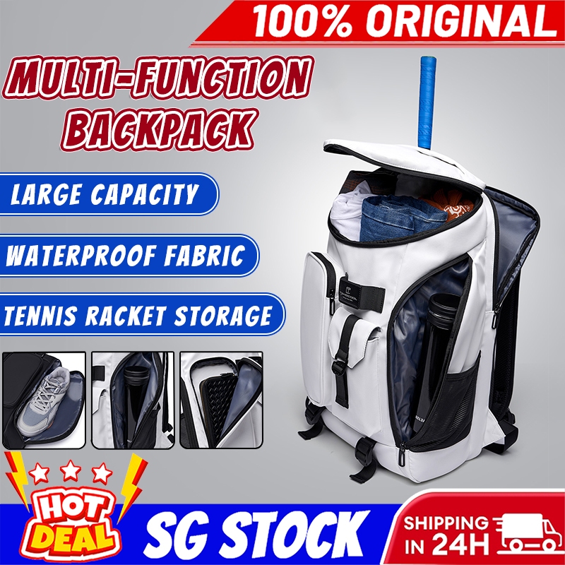 SG 🔥[READY STOCK] 17.3 Inch Laptop Bag Backpack Men Multifunction ...