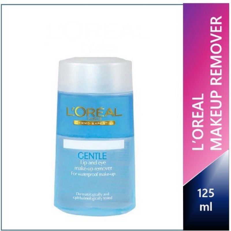 Loreal Makeup Remover, 125ml L'Oreal Eye & Lip Shopee Singapore