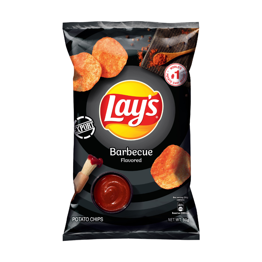 Lay's Barbecue Potato Chips Snacks 50g | Shopee Singapore