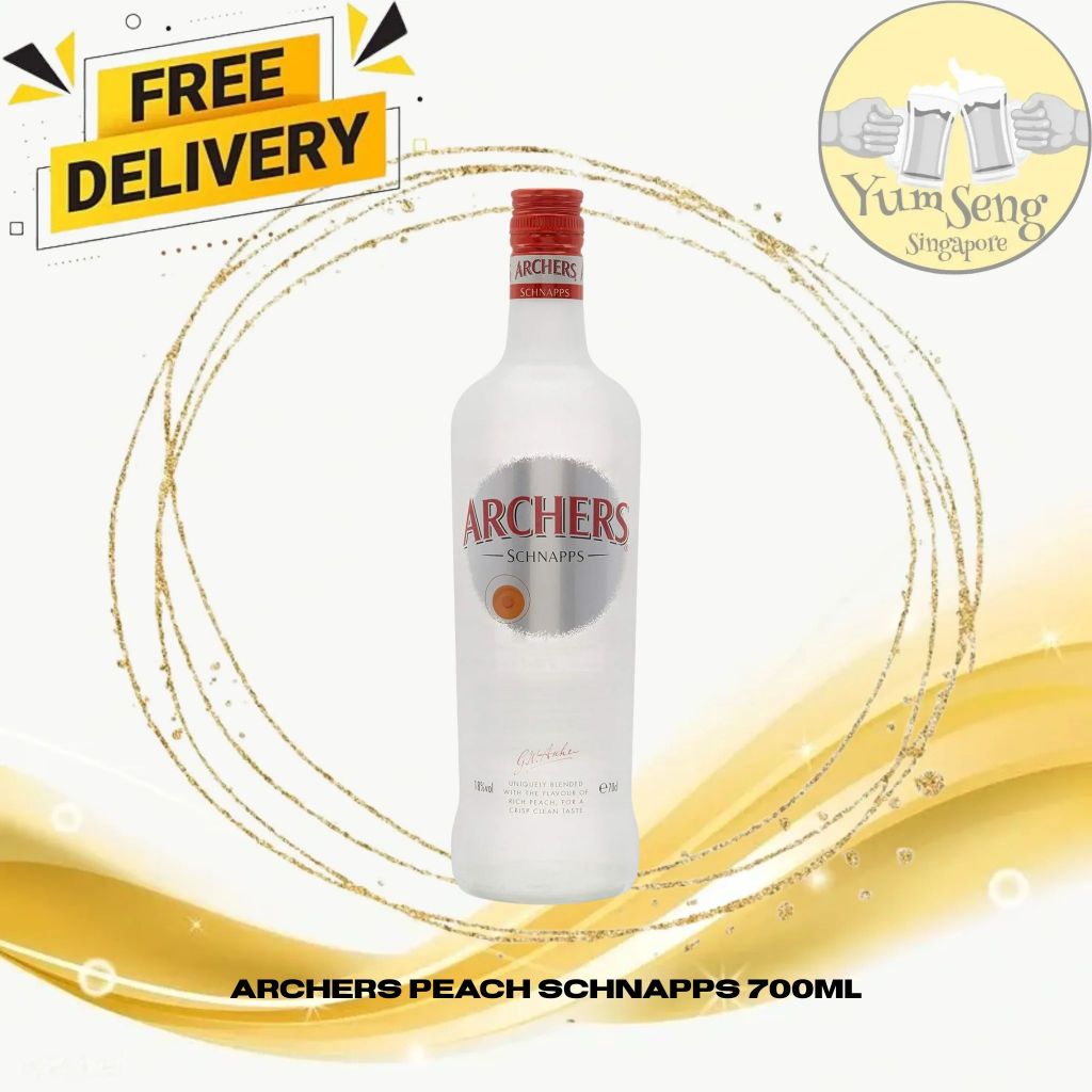 Archers Peach Schnapps 700ML | Shopee Singapore