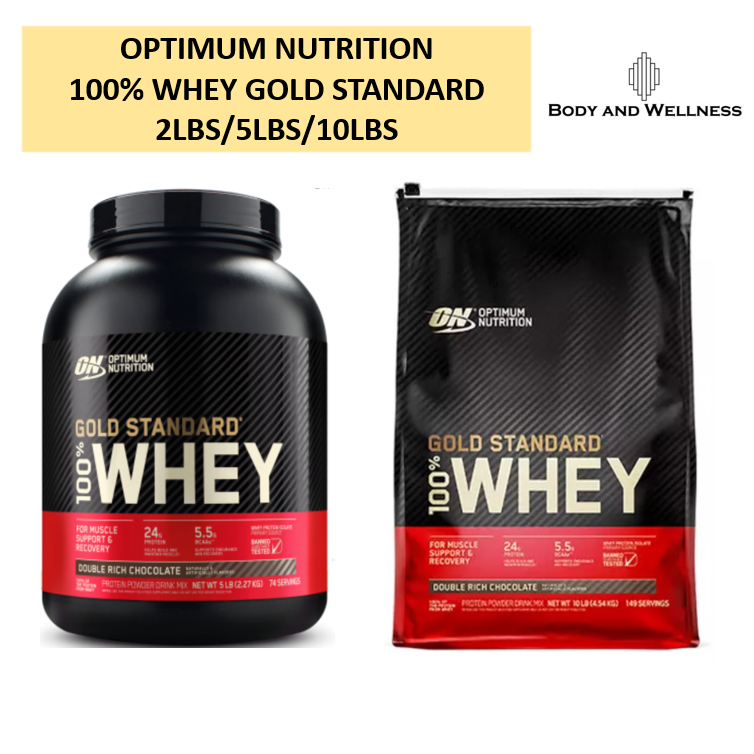 Optimum Nutrition 100 Whey Gold Standard 2lbs5lbs10lbs Shopee Singapore 3661