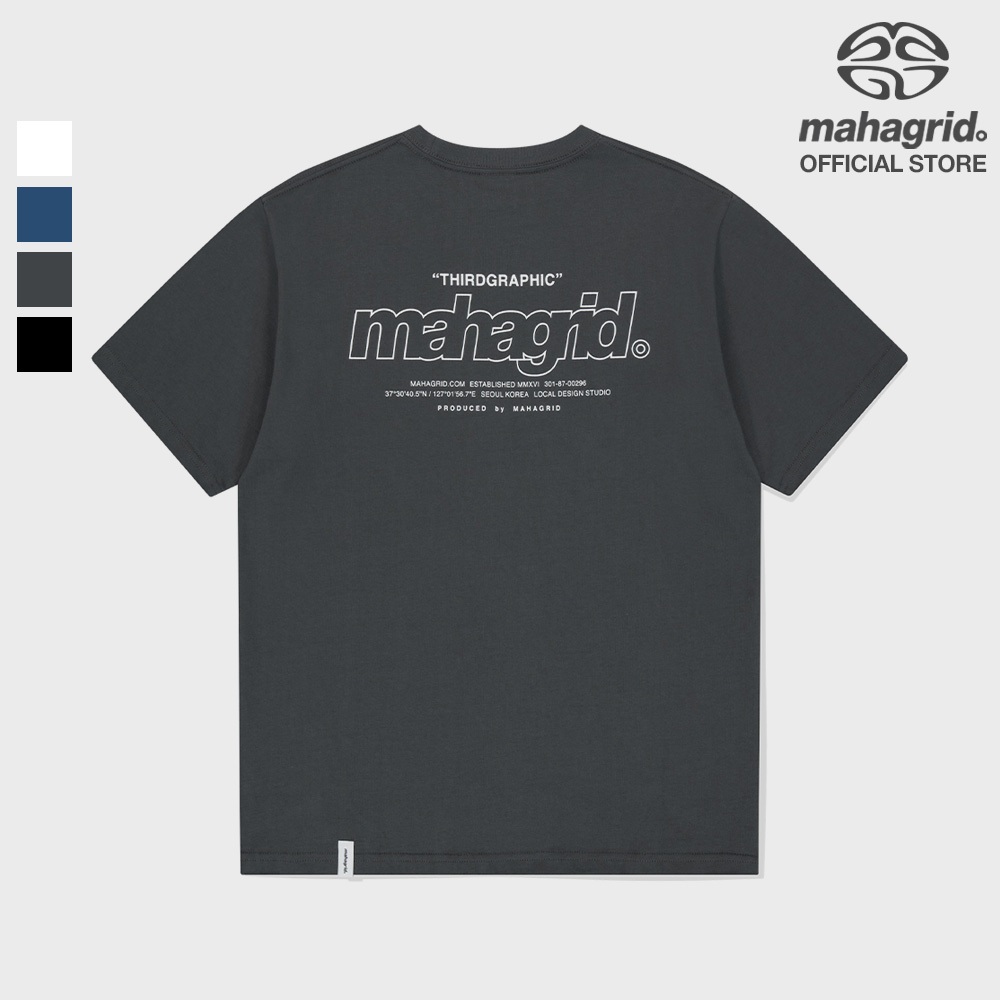【mahagrid】25SS★ AFTERIMAGE TEE AFTERIMAGE TEE[KHAKI] - MAHAGRID