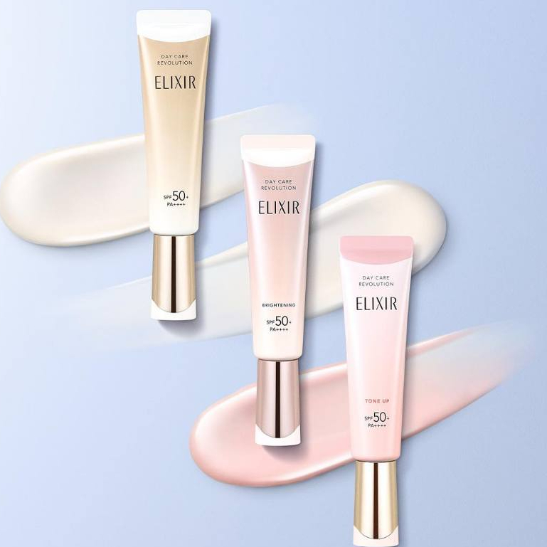 ELIXIR Day Care Revolution SPF50+ PA++++ Brightening UV Tone Up