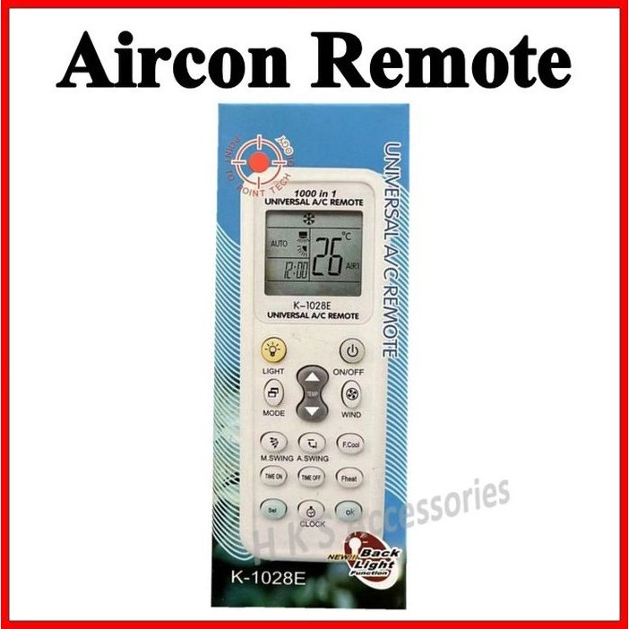Universal Aircon Remote Control for all Air Con Conditioner Household ...