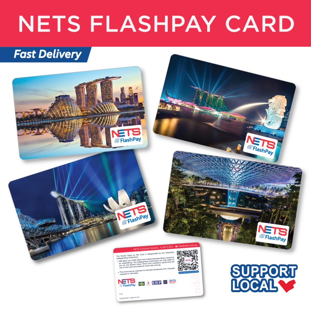 Collectible Singapore Scenery Nets Flashpay Cards for Gifts and ...