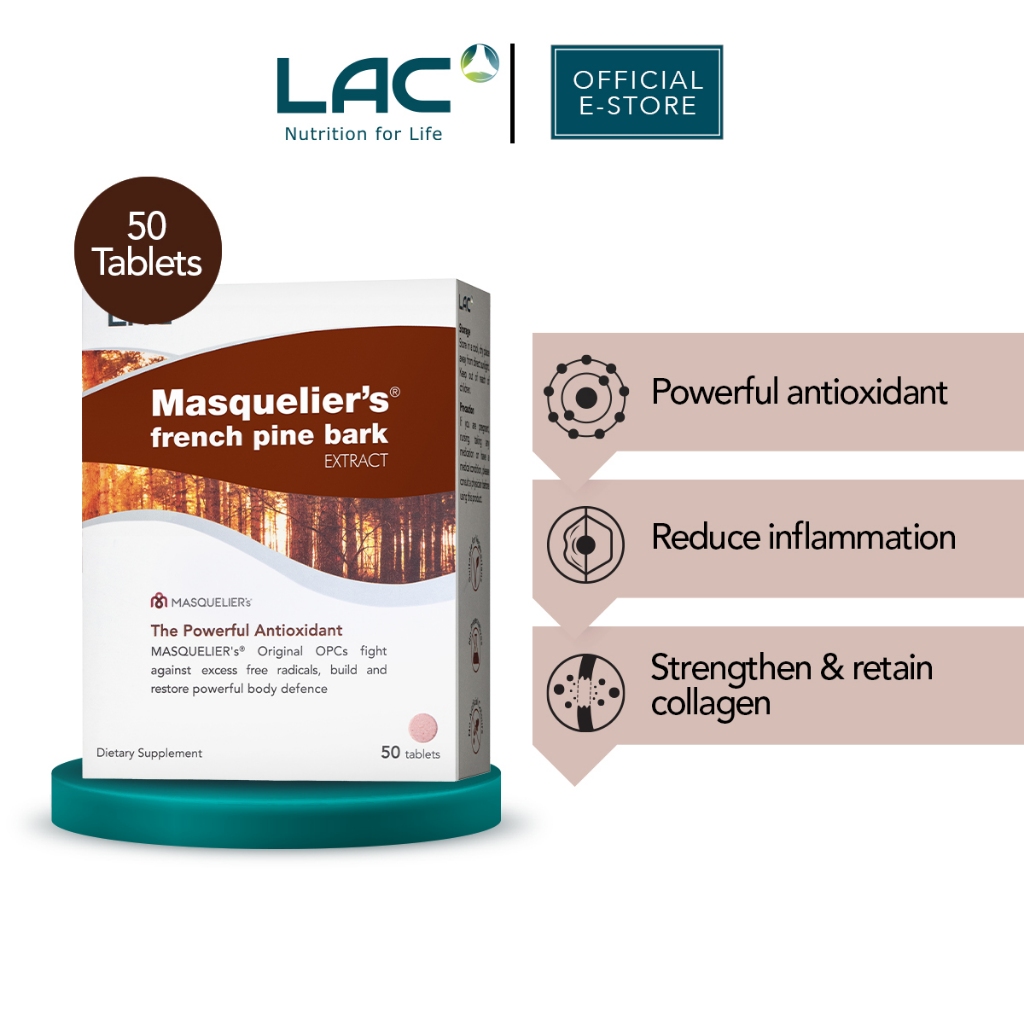 [LAC MASQUELIER'S] French Pine Bark Extract - The Powerful Antioxidant ...