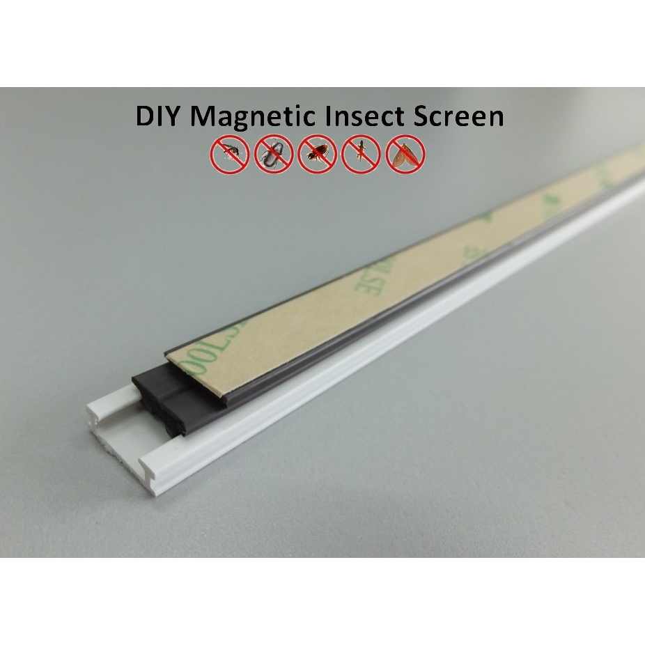 PVC Frame, Magnetic Clip & Strip with 3M Adhesive Tape (Part A1 ...