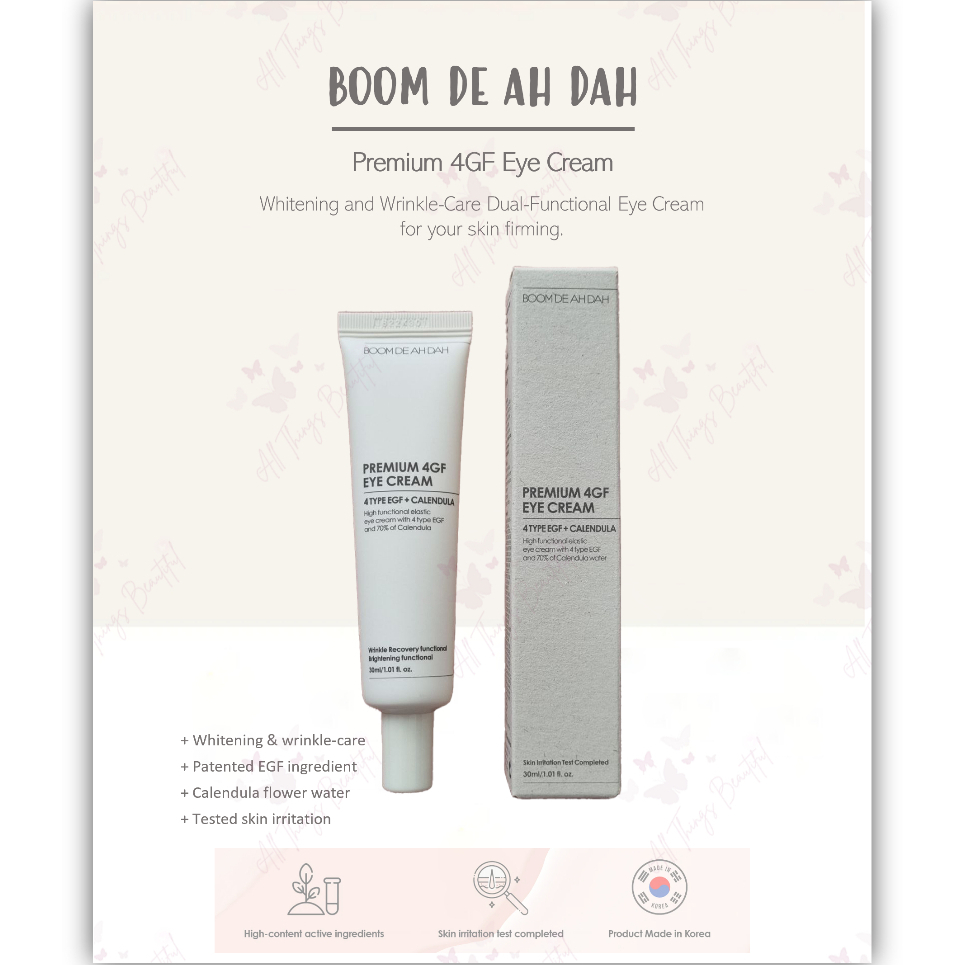 BOOM DE AH DAH PREMIUM 4GF EYE CREAM ×5本 Global Gmarket Mobile