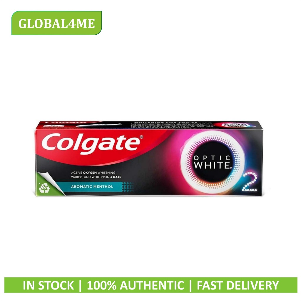 [x2] Colgate active white aromatic menthol 85G | Shopee Singapore