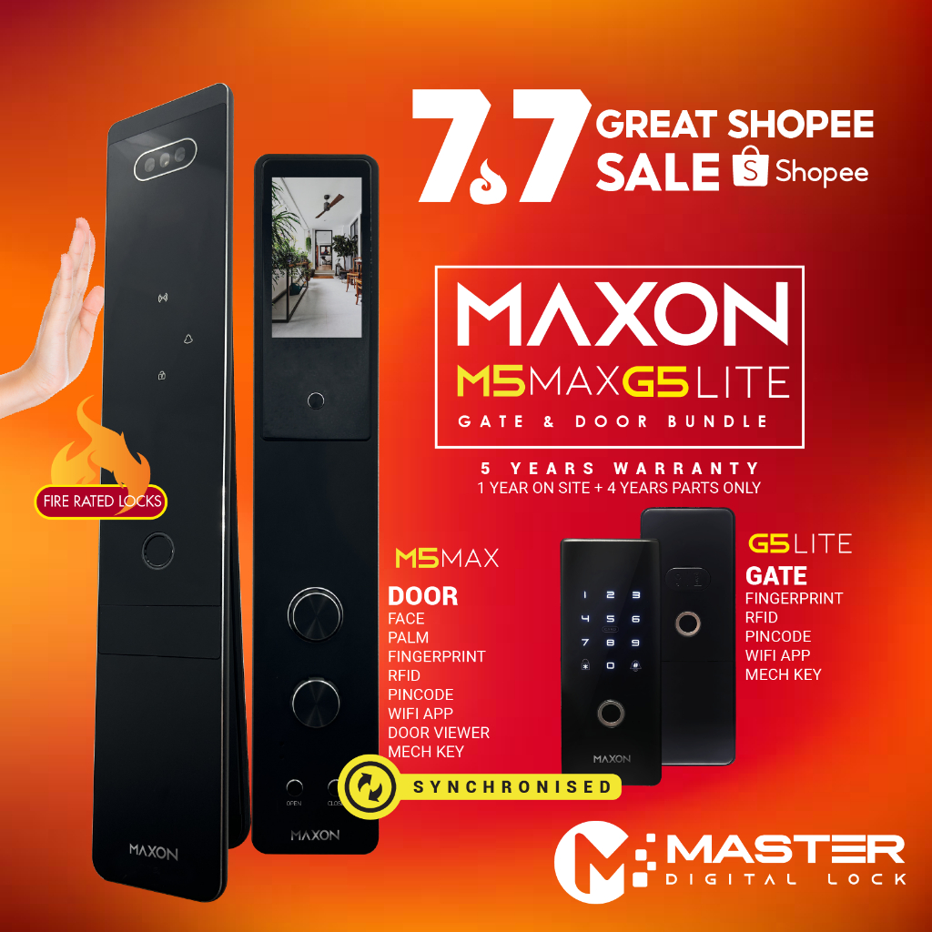 (5years Warranty) ALLNEW MAXON M5MAX / M3 LITE DOOR VIEWER WIFI