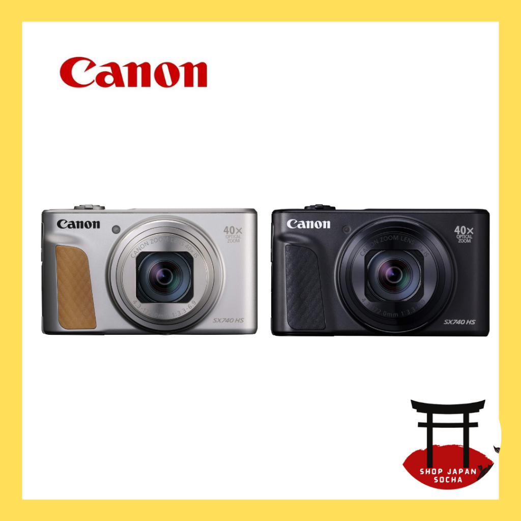 Canon Compact Digital Camera PowerShot SX740 HS Black 40x optical