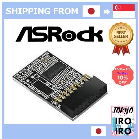 【Japan Quality】ASRock TPM2-S TPM Module Motherboard (V2.0) | Shopee ...