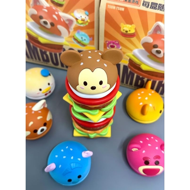 New LIMITED STOCK] Disney Tsum Tsum Stackable Burger Tabletop