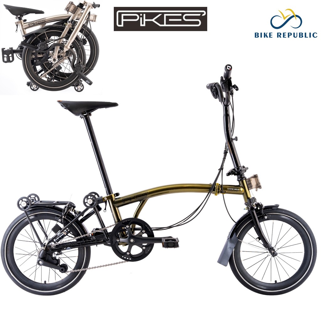 Element Pikes Folding Bike Speed Trifold M bar Bicycle