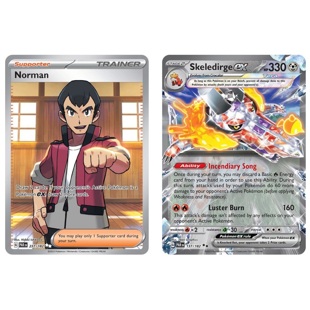 norman pokemon card Amazon.com: Norman 168/182 - Paradox Rift - Pokemon Trainer Card Lot x4