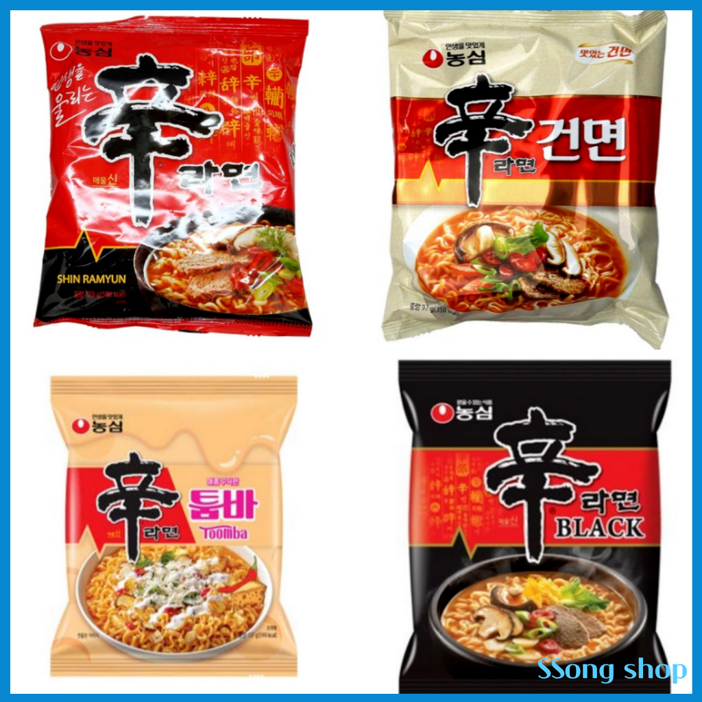 Nongshim Shin Ramyun 4 Types | Shopee Singapore