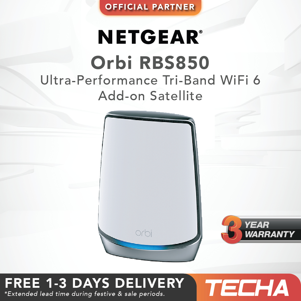 ORBI SATELLITE RBS850 スマートスピーカー ホワイト 【公式通販】