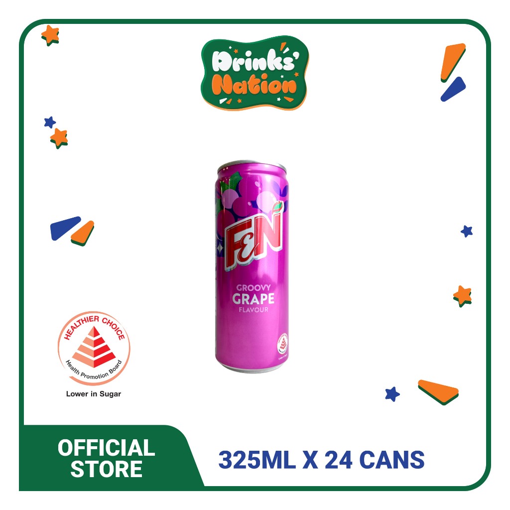 [Wholesale - 24s] F&N Groovy Grape (Can 325ml) | Shopee Singapore