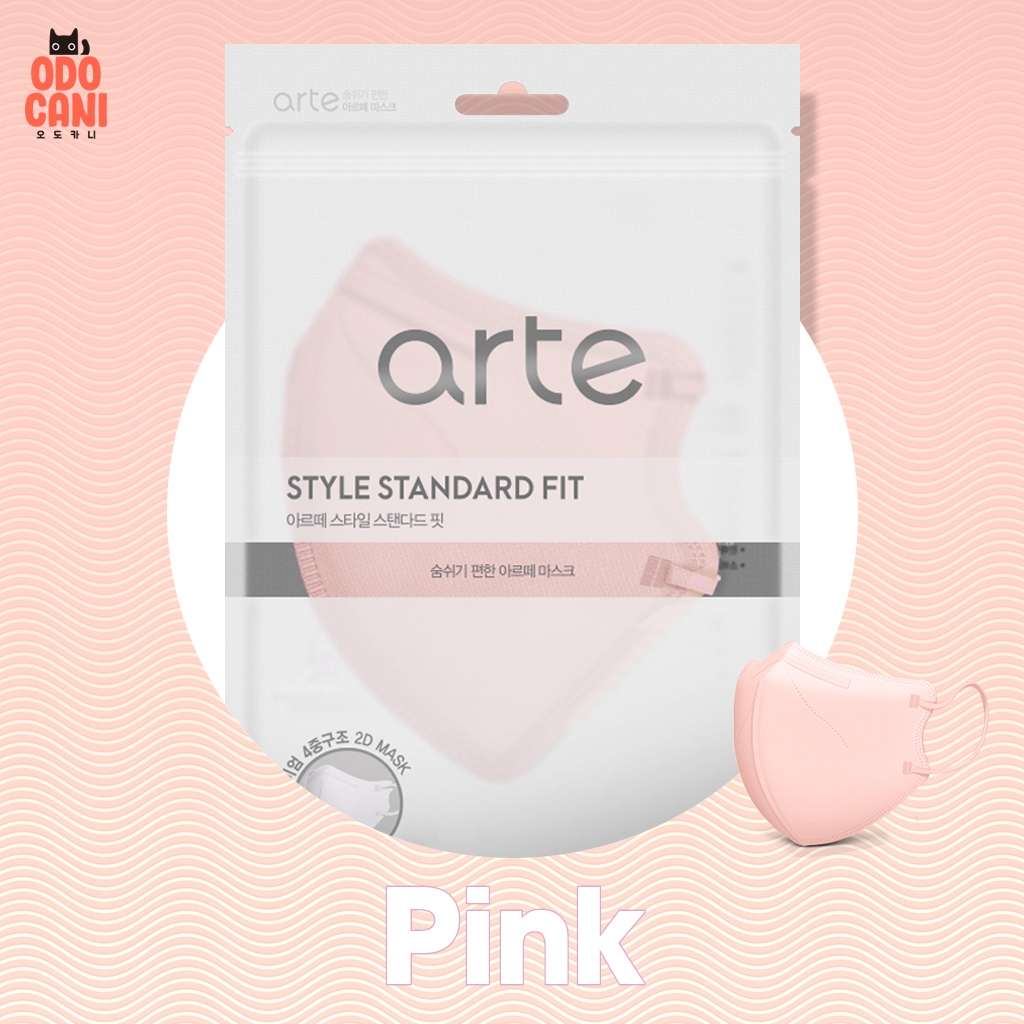 [10pcs / 25pcs] Arte Mask Color Mask Korea Duckbill Mask ( 4ply mask ...