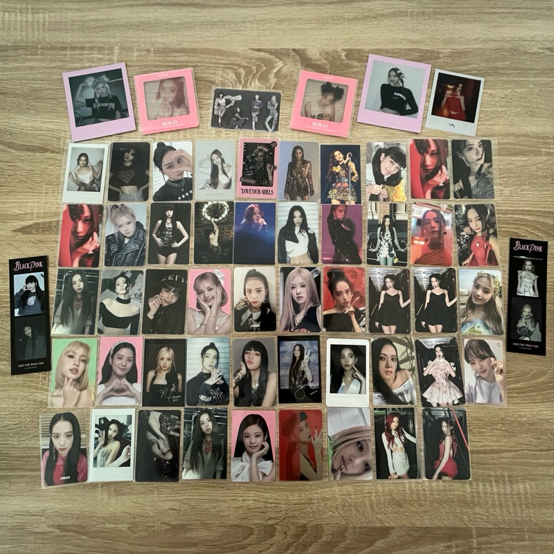 blackpink rare photocard pc wts lfb jennie jisoo lisa rosé lucky draw ...