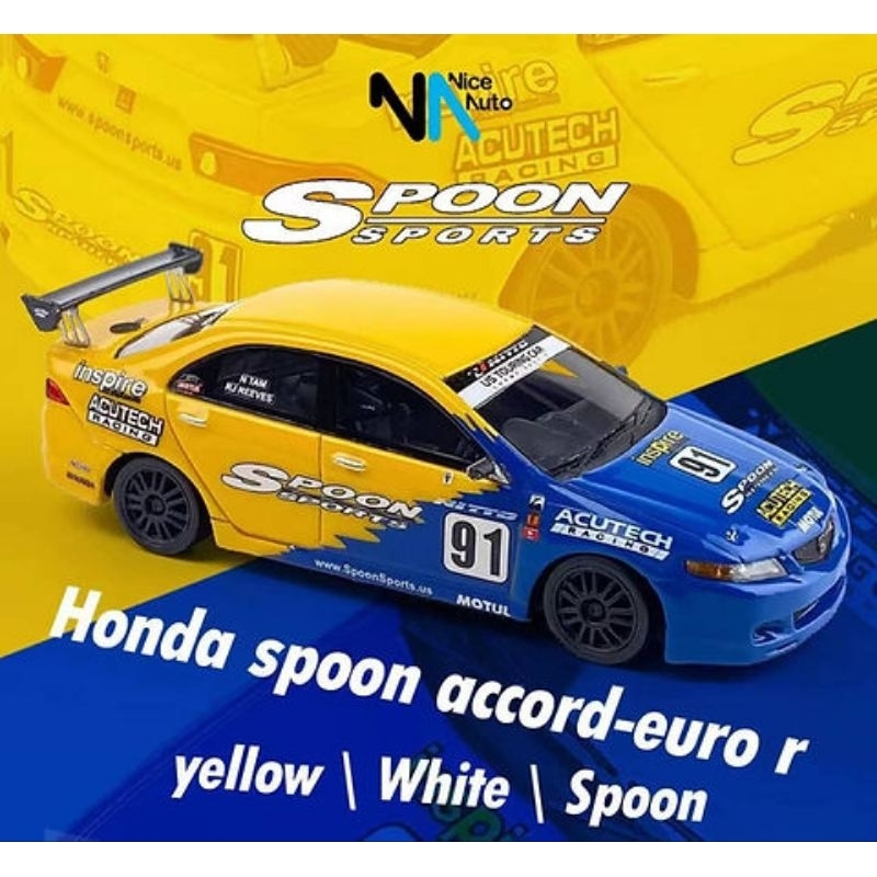 NICE AUTO Honda Accord MK8 Euro R CL7 Spoon | Shopee Singapore