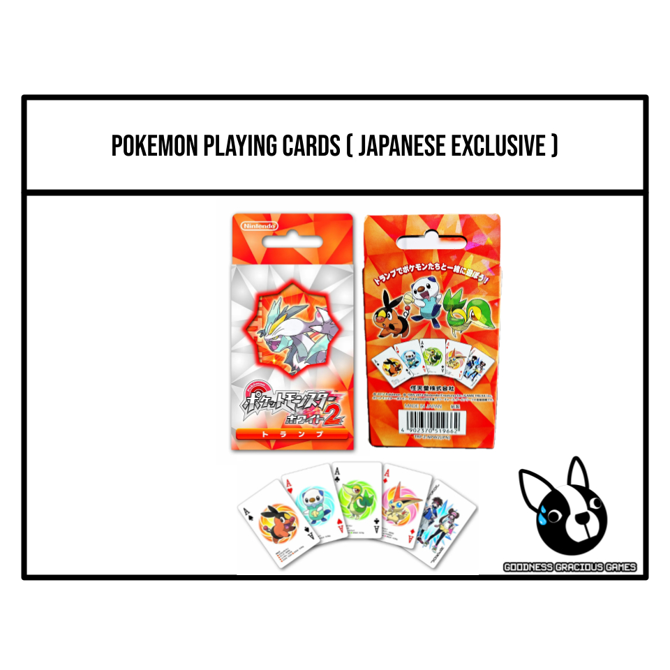 Pokemon Playing Cards Black/White 2 [Japanese Exclusive] | Shopee
