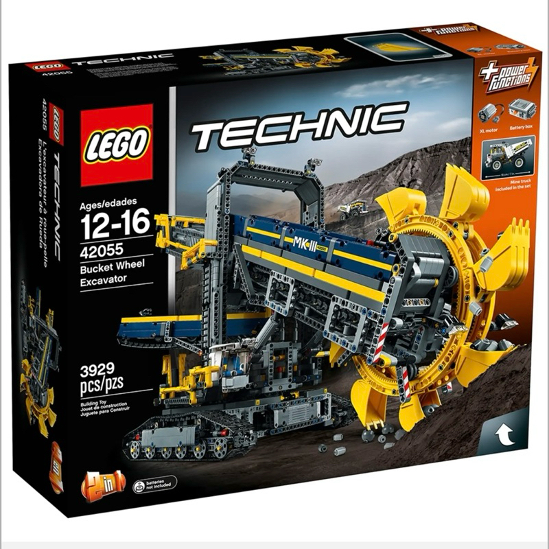 LEGO 42055 Technic Bucket Wheel Excavator Rare Retired Shopee Singapore