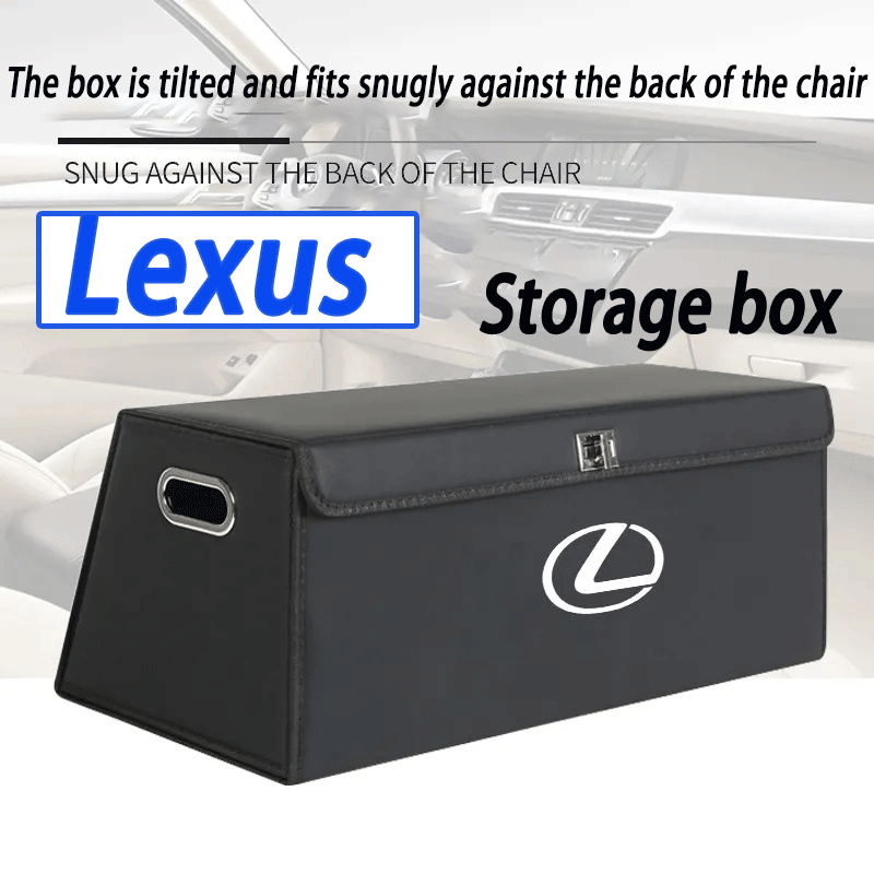 Lexus Gx550 Foldable Storage Box With Compartments Lexus GX550 Trunk ...