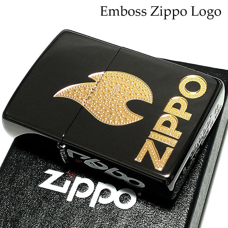 Zippo Lighter Logo Flame Etching Engraving Embossed Black Nickel Gold ...