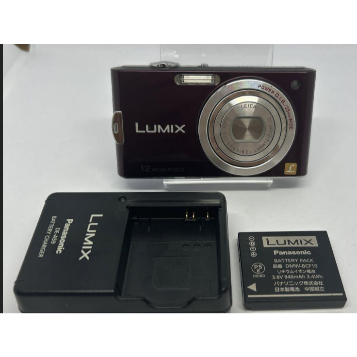 Pre-loved Panasonic Lumix Fx DMC-Fx60 Pink, Blue, Silver Gold