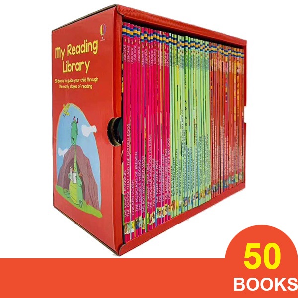 [SG Stock] Usborne My Second Reading Library Box Set (50 Books ...