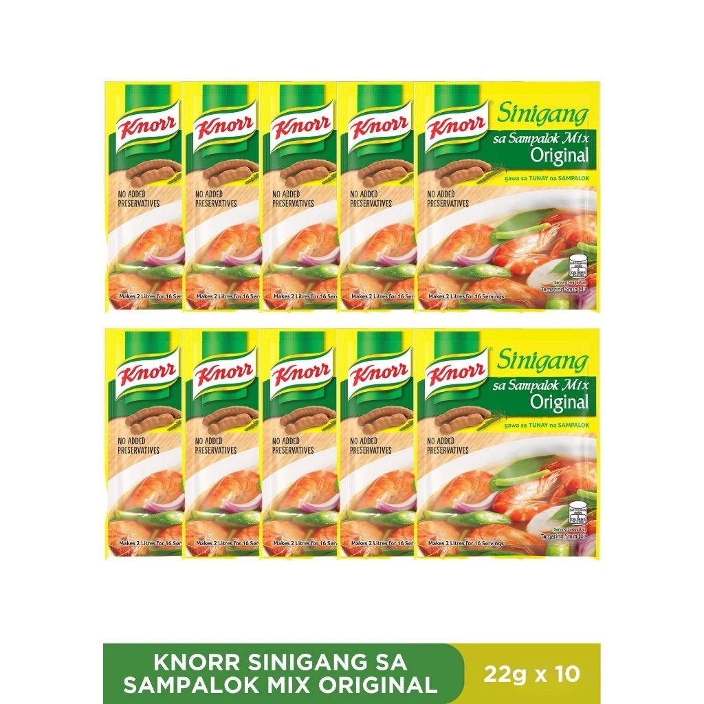 KNORR Sinigang Sa Sampalok Mix (Original) (44g l 22g) [SG