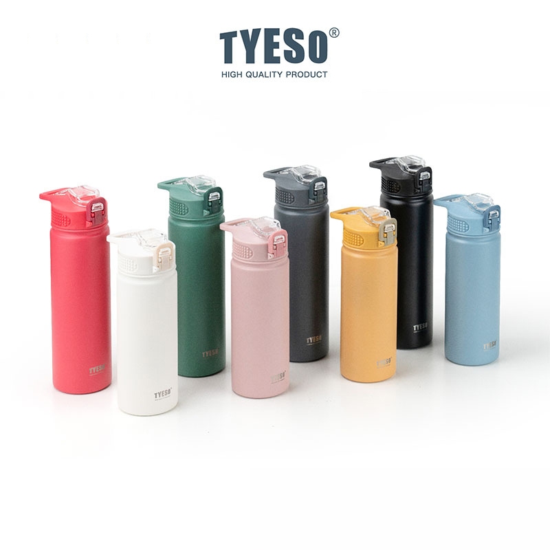 [SG] TYESO Outdoor Portable Gym Sports Water Bottle Stainless Steel