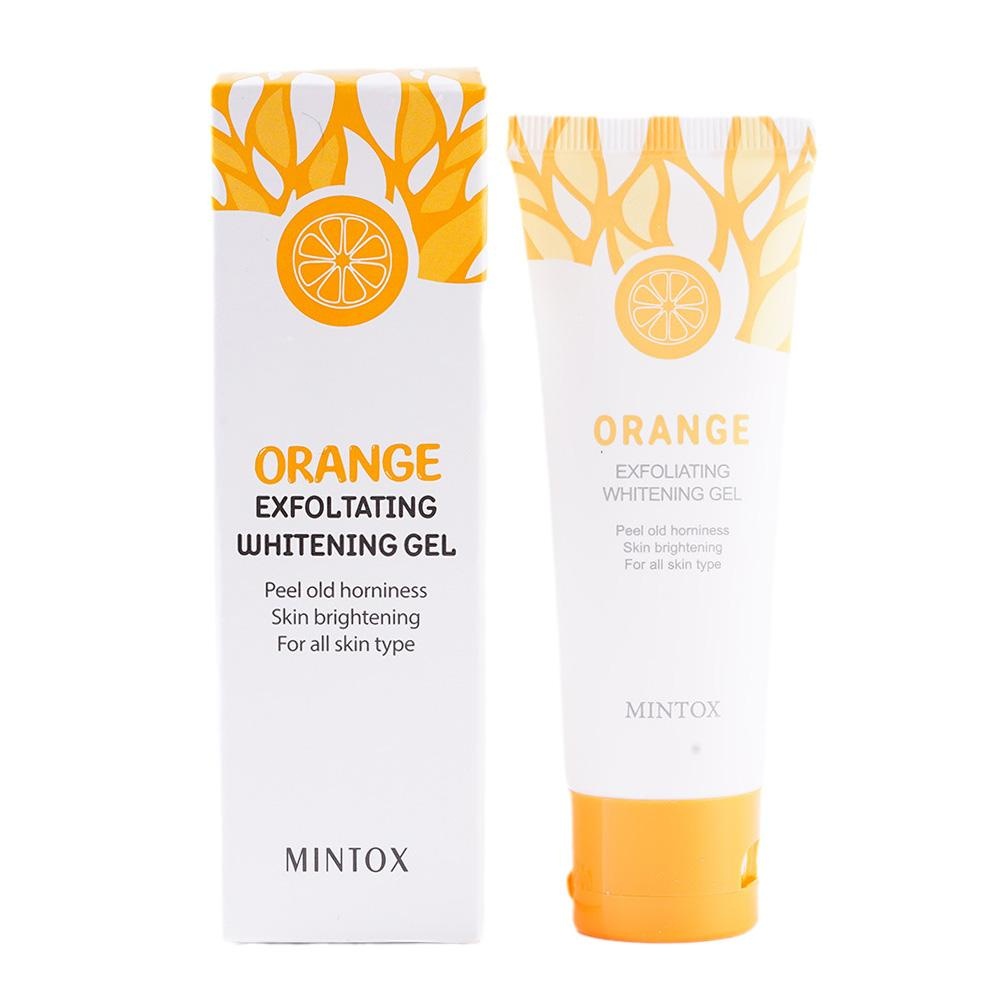 Product image 🎈𝗦𝗚 𝗦𝗧𝗢𝗖𝗞🎈 MINTOX Orange exfoliating whitening gel Body scrub Facial scrub Moisturizing whitening Acne blackhead remover 2