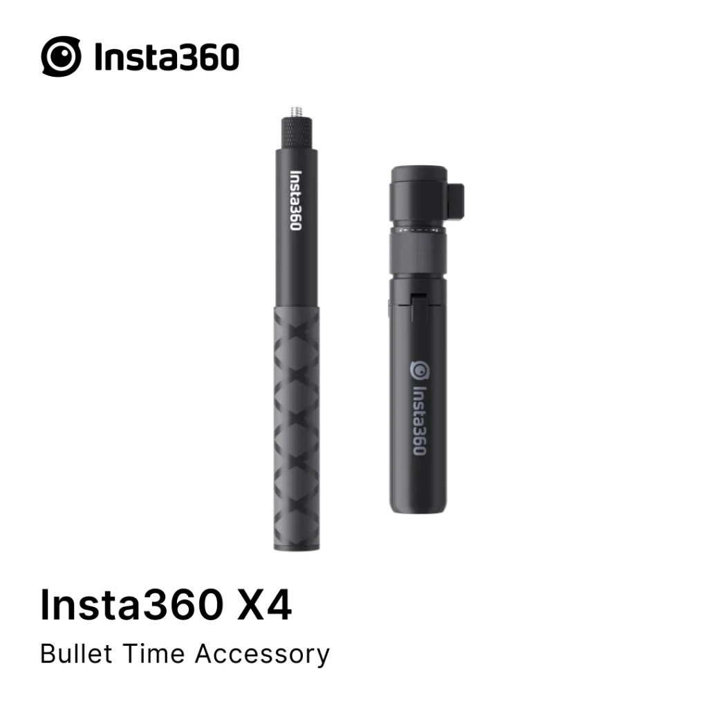 Insta360 Bullet-Time Set – Selfiestick En Handgreep, Onzichtbaar Op Beeld, Voor X3, ONE RS, ONE X2, ONE X En ONE