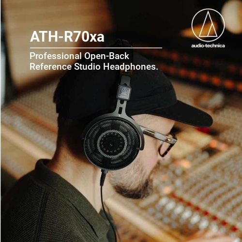 Audio-Technica ATH-R70xa Professional Open-Back Reference Headphones ...