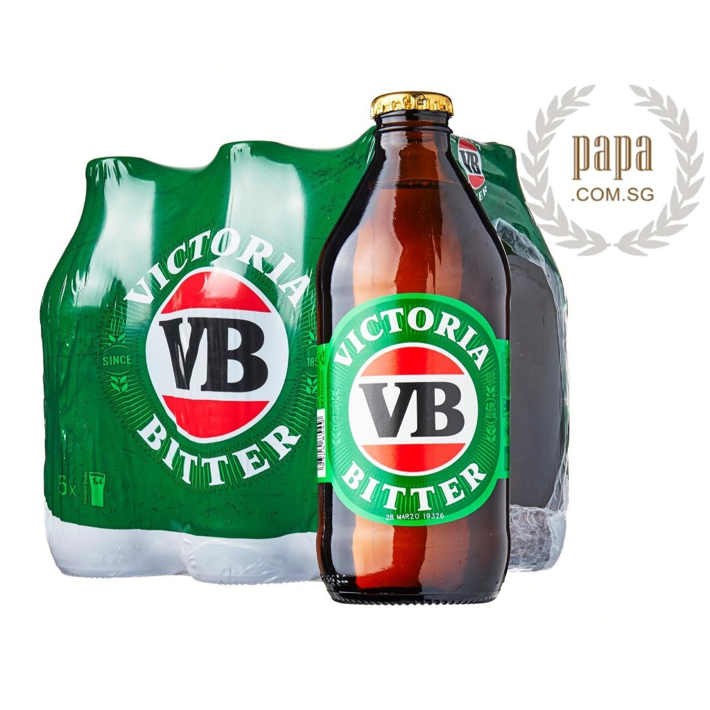 Victoria Bitter - Pale Lager - 4.9% abv - Australia (6 x 375ml Bottle ...