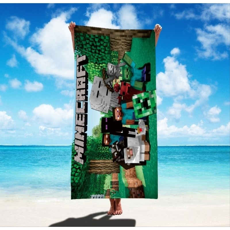 Roblox Bath Towel l Kids Shower Towel l Beach School Towel l Super Absorbent Soft Baby Towel l Swimming Party Gifts Shopee Singapore