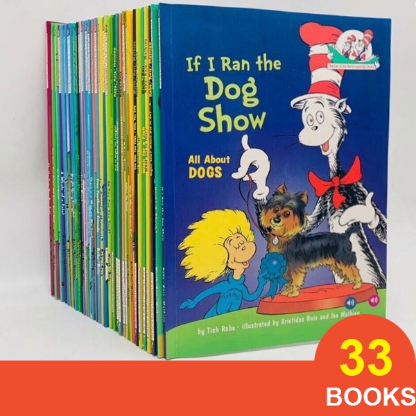 Dr. Seuss 絵本　33冊セット SG Stock][33 BOOKS] The Cat In The Hat's Learning Library by Dr