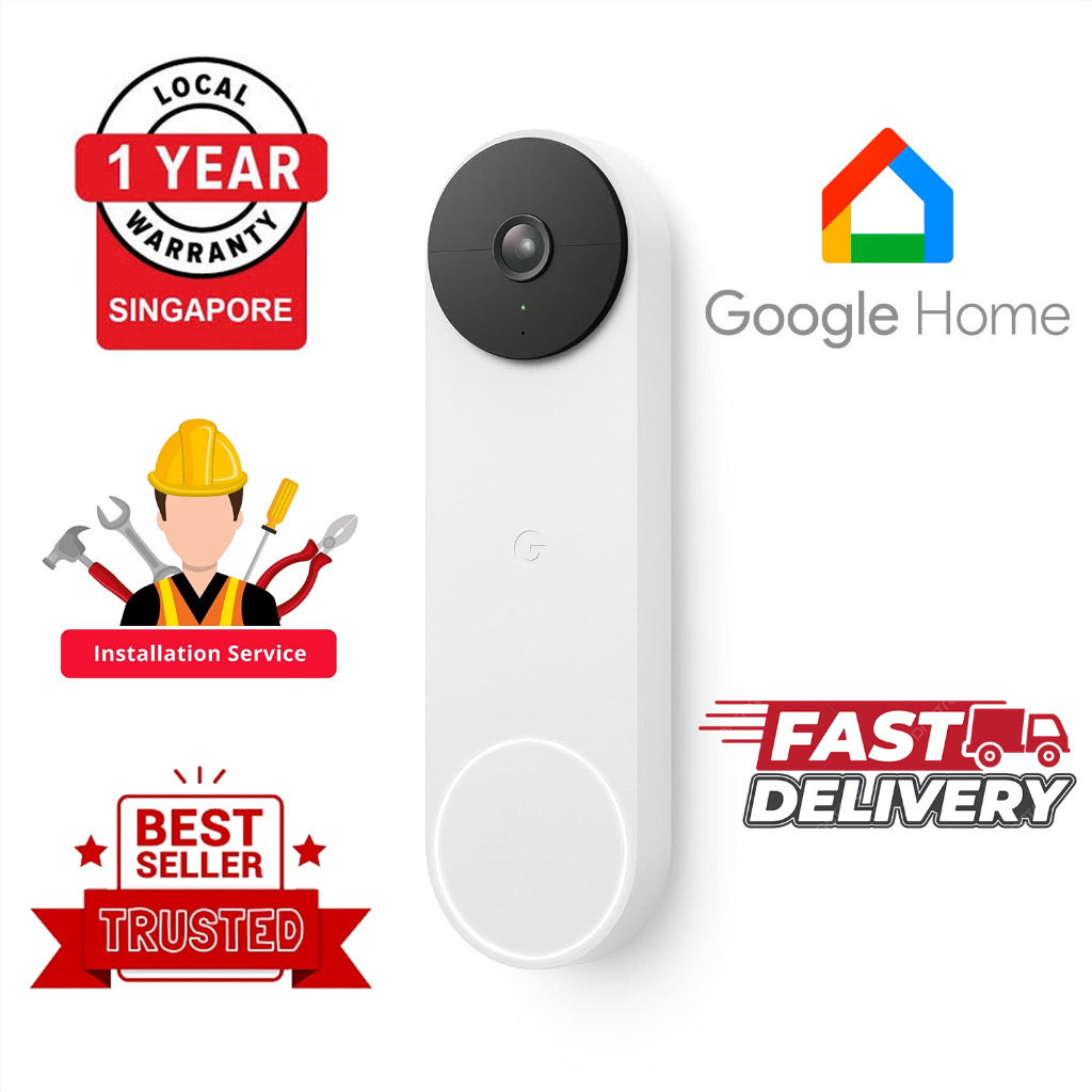 Google Nest Doorbell (Battery) door bell viewer motion detection