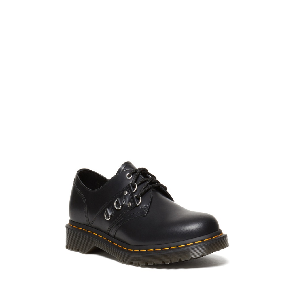 Size 8 Women's Dr. Martens Black popular Smooth Leather 1461 Oxford Shoes