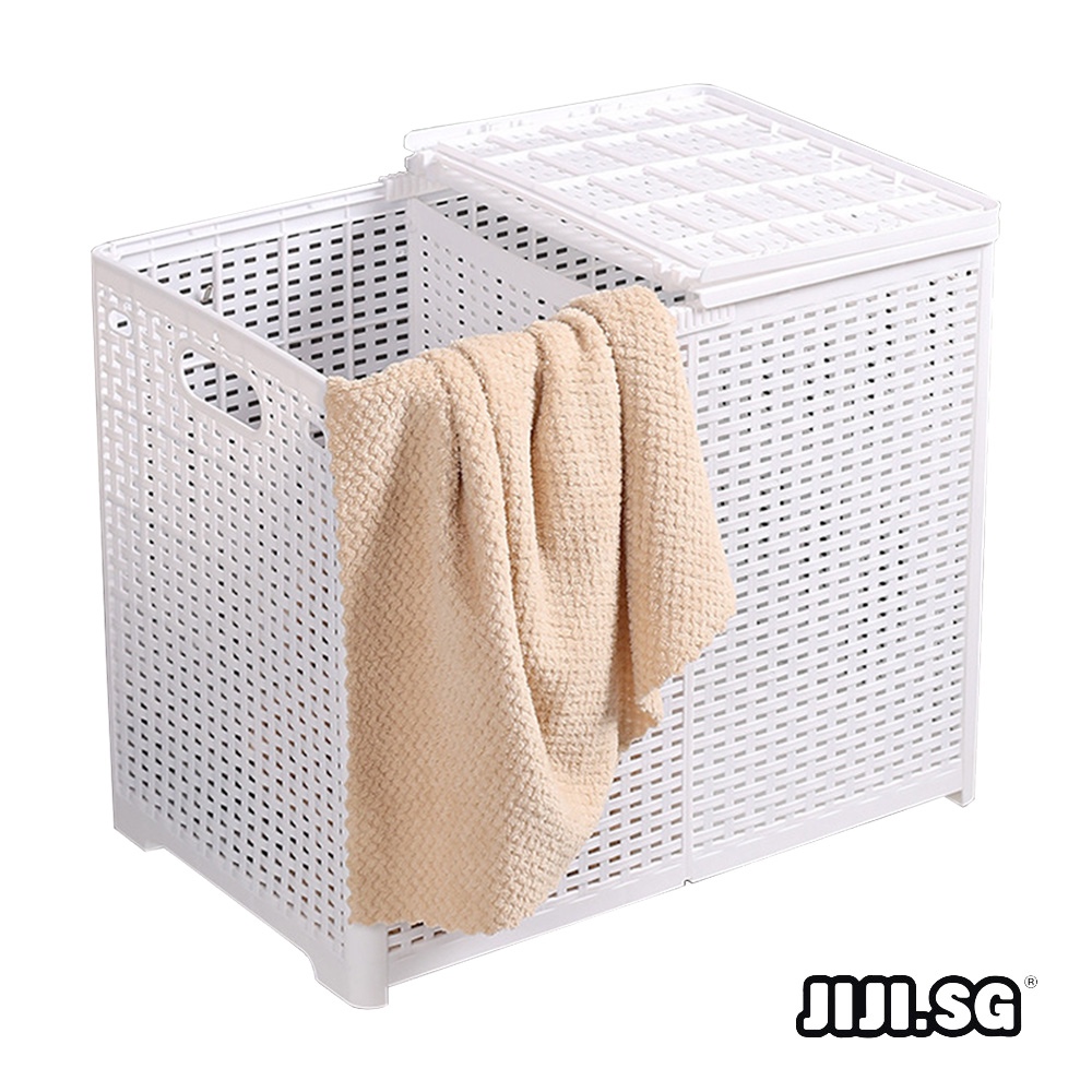 (JIJI SG) KALITH Dual Foldable Laundry Basket Storage / Laundry