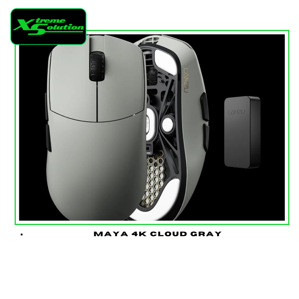 LAMZU Maya X　保証書付き Amazon.co.jp: ラムズ(Lamzu) MAYA X ゲーミングマウス White