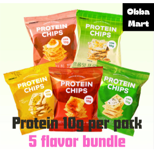 [Obba Mart] FromEat Protein Chips from Korea (5 pack bundle) | Shopee ...
