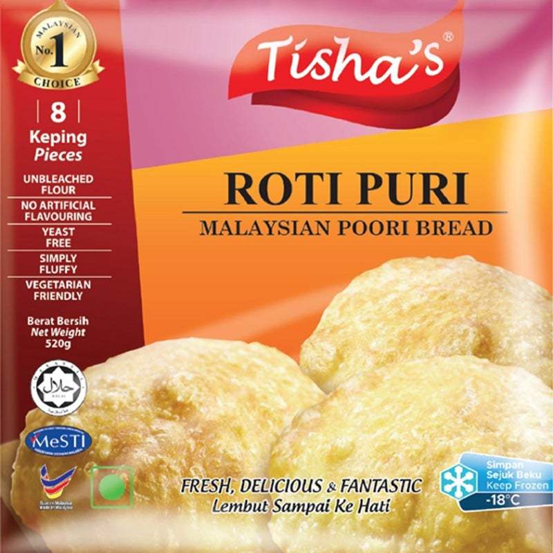 Tisha's, Roti Puri, 8 pcs x 520 g | Shopee Singapore