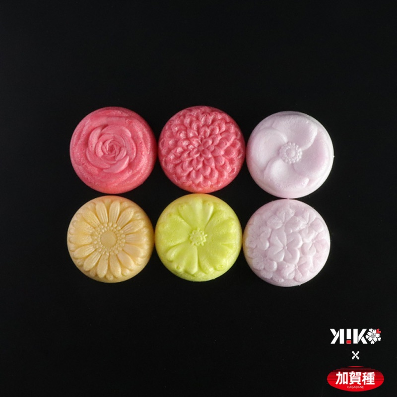 [MONAKA Shells] Flower 4-color Random Set (100 sheets / making 50 ...