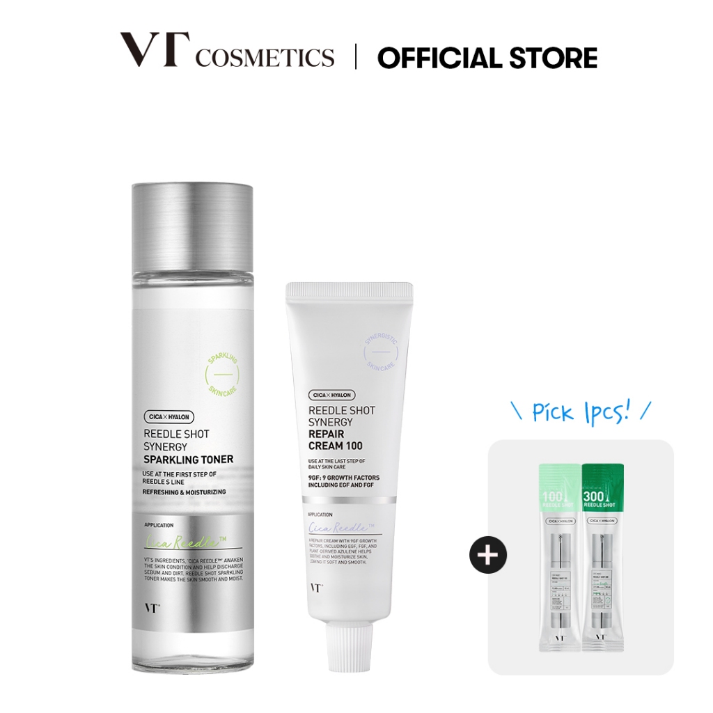 REEDLE SHOT SYNERGY SPARKLING TONER セット VT Cosmetics