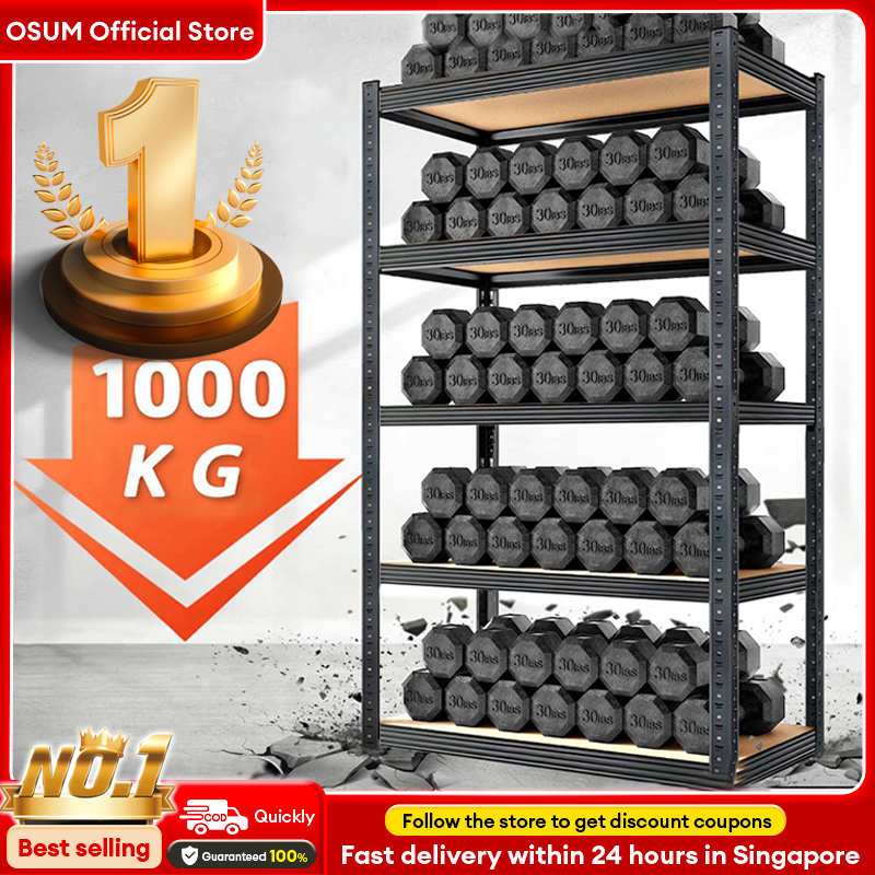 Metal Rack Storage Shelf Adjustable Rack Heavy Duty Rack Kitchen ...