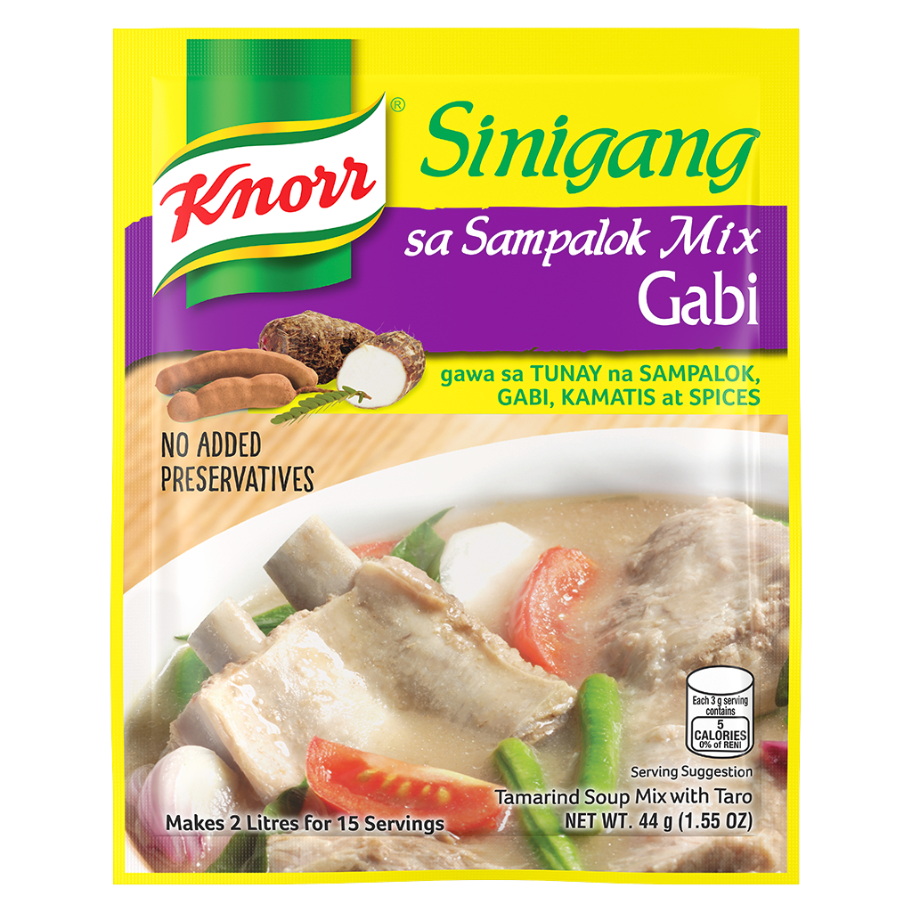 KNORR Sinigang Sa Sampalok Mix with Gabi (44g | 22g) [SG] | Shopee